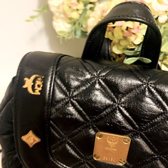 SoldAuthentic MCM small Backpack - Picture 9 of 14